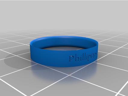 Ring Philipper 4 13 vkazee 3d print model - Mito3D