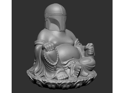 budista rkxone 3d print model - Mito3D