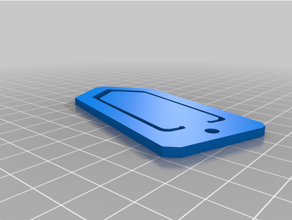 plastic binder clip vkazee 3d print model - Mito3D