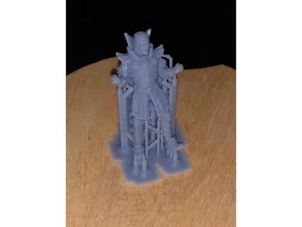 blood bowl vampire 1 supported icenor 3d print model - Mito3D
