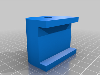 small wire clip desk bracket misterybacon 3d print model - Mito3D