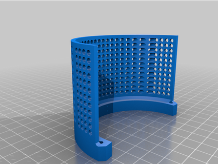 blue yeti - pop filter krygs 3d print model - Mito3D