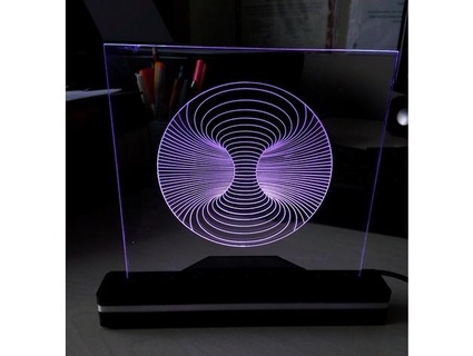 Led akrilik işaret ahmet 3d print model - Mito3D
