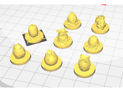 nemesis alien eggs xenomorph eggs intruder eggs facehugger eggs detalizator  3d print model - Mito3D