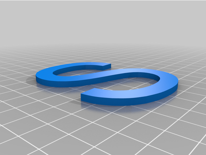 letter & numbers 10cm oz9hmn 3d print model - Mito3D