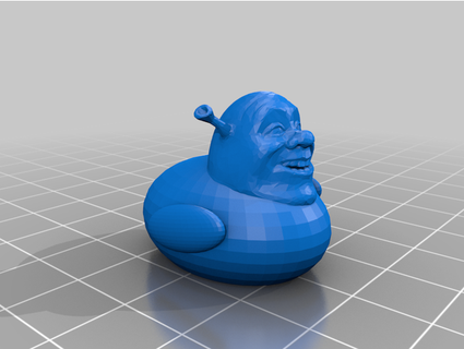 Shrek ördek dimatik 3d print model - Mito3D