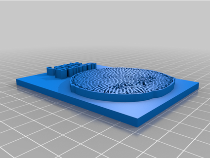 Mikrofossil zentrisch Kieselalge Eigenwissenschaft 3d print model - Mito3D