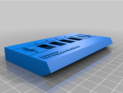 nespi 4 Punto USB centro w testo ericbsmith42 3d print model - Mito3D
