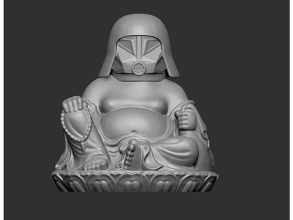 dark helmet buddha rkxone 3d print model - Mito3D