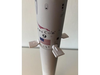 spacex falcon 9 exmagic 3d print model - Mito3D
