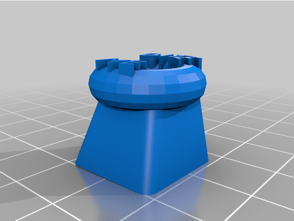 Donut keycap Hector 3d print model - Mito3D