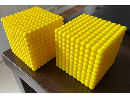 Montessori d'or perles rempli mrbuchanan 3d print model - Mito3D