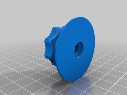digigrid - pultec style rotary knob hobbysoundguy 3d print model - Mito3D