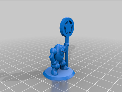 free sample - psyco century megacorp battle subsidiary corporate leader quickfootie 3d print model - Mito3D