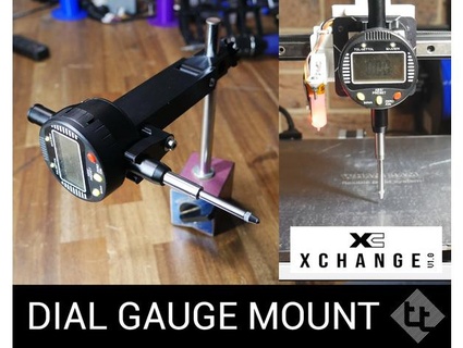 freestanding xchange dial gauge mount teachingtech 3d print model - Mito3D