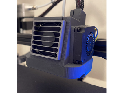 satsana ventilador conducto valores ender 3 icarl 3d print model - Mito3D