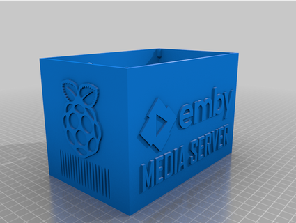 emby media server geekworm x835 kander2616 3d print model - Mito3D