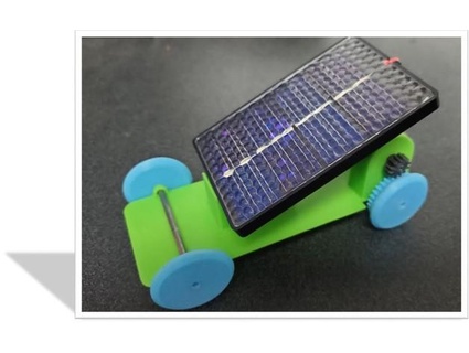 brinquedo solar carro papajohnfuller 3d print model - Mito3D