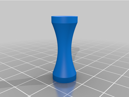 original bongo tie - actual dimensions thetrentu 3d print model - Mito3D