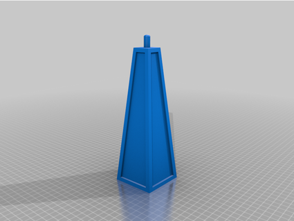 Baum Topper Stand Volumenbereich 3d print model - Mito3D