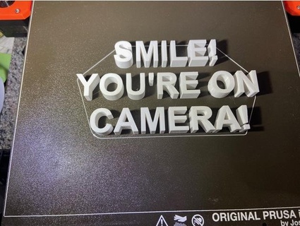 smile camera camprints 3d print model - Mito3D