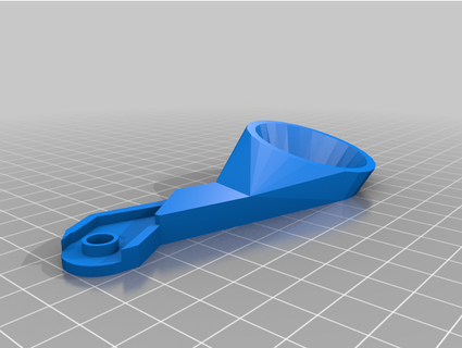 fiskars scissors handle lukfloss 3d print model - Mito3D