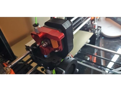 motor clamp dual drive extruder ogs 3d print model - Mito3D