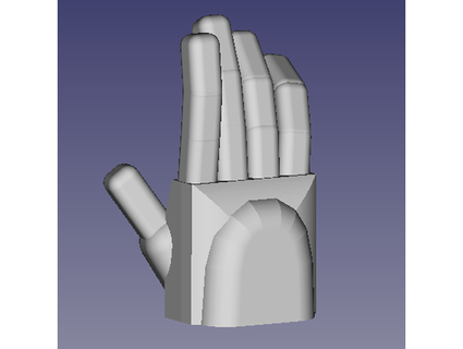 so Kamen cavaleiro Shinobi fantasma mãos malunis 3d print model - Mito3D