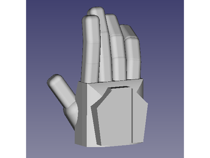 so Kamen cavaleiro Hattari dirigir mãos malunis 3d print model - Mito3D
