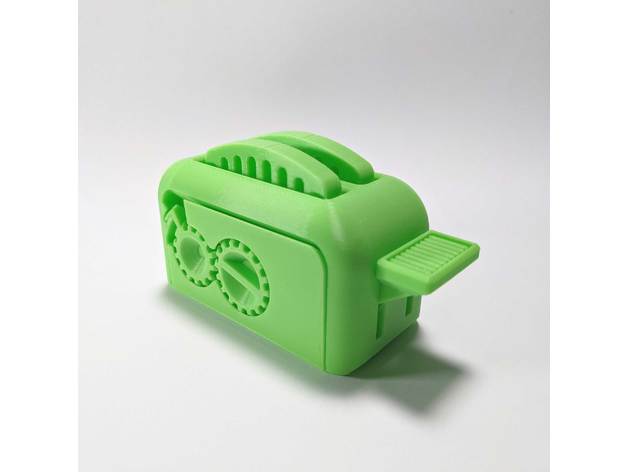tortura tostapane molla dell 39 orologio 3D print model - Mito3D