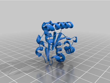 bacillus subtilis lipase lipa hectorsm 3d print model - Mito3D