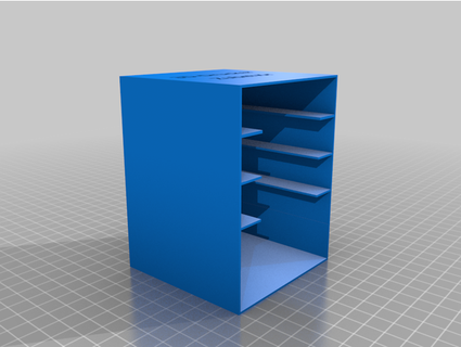 schubladen kasten drawer box technikschnickschnack 3d print model - Mito3D