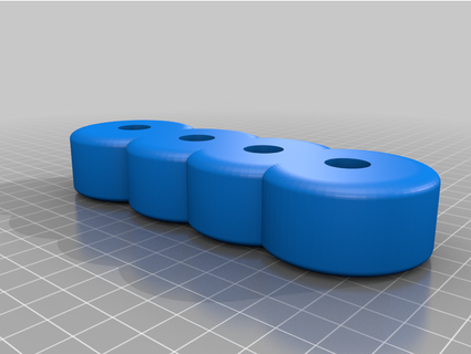percusión masajeador propina soporte pantalones jaspe 3d print model - Mito3D