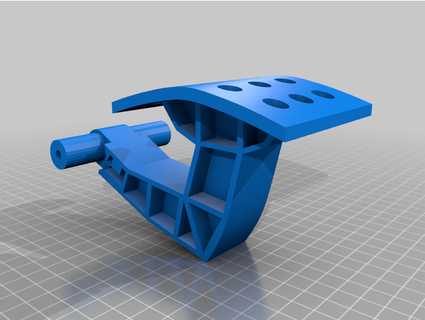 araba gaz kelebeği simülatör pedal sistemi resmi proje 3d print model - Mito3D