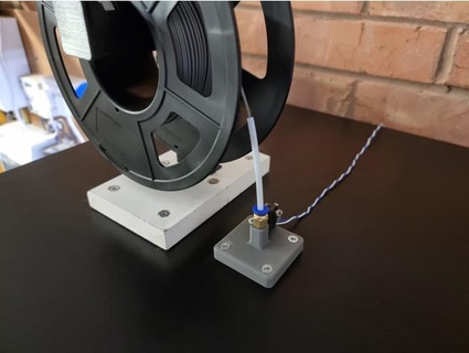 filament courir capteur manquer enceinte mur mat 3d print model - Mito3D