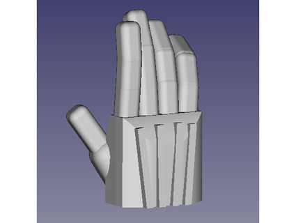 so Kamen cavaleiros humagear Magia mãos malunis 3d print model - Mito3D
