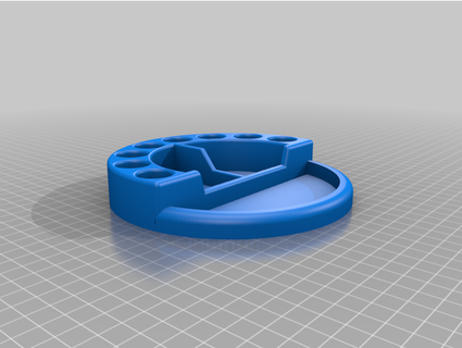 round rc hex tool holder stanloid 3d print model - Mito3D