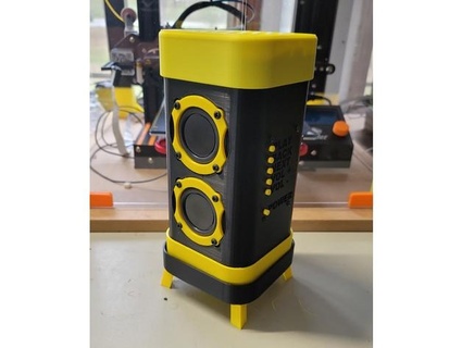 bluetooth speaker enclosure remix c0d3man87 3d print model - Mito3D