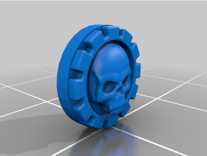 skull cog marcusstratus 3d print model - Mito3D