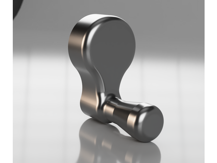 minimalistic magnet hook peaceotter 3d print model - Mito3D
