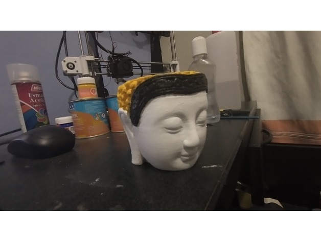 Bouddha planteur josehdez 3D print model - Mito3D