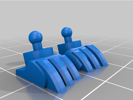 so Kamen cavaleiro lâminas leão modo partes malunis 3d print model - Mito3D
