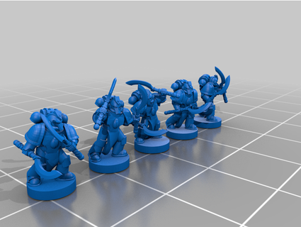blade cabalists galactic crusaders remix killmeforprizes 3d print model - Mito3D