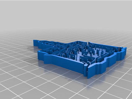nauvoo temple cookie cutter stephanieskater 3d print model - Mito3D