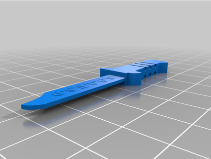 assassinio aula coltello korky2000 3d print model - Mito3D