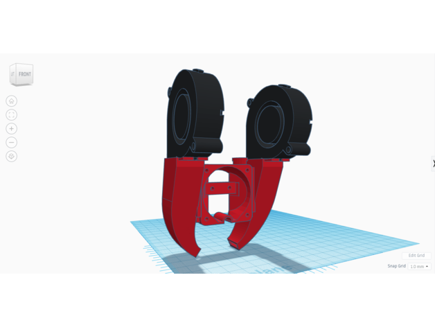 çift diş mk8 ağ Hotend e10 e12 vb maxx3d 3D print model - Mito3D