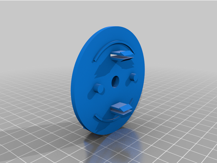 ferris wheel shaped toy car garage snapmakerinc  3d print model - Mito3D