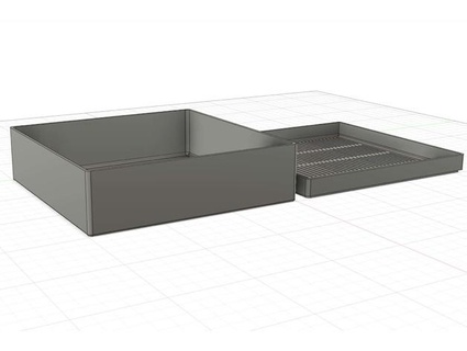 comida residuos secado estante kmansuecia 3d print model - Mito3D