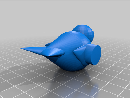 bird handle ruben1021 3d print model - Mito3D