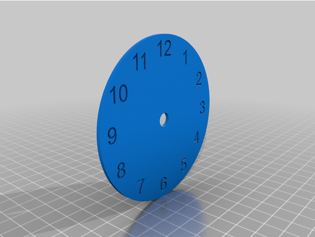 3d printed clock sandilya 3D print model - Mito3D